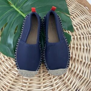 Sea Star Kid's Navy Blue Beachcomber Espadrille Water Shoes US Size 11